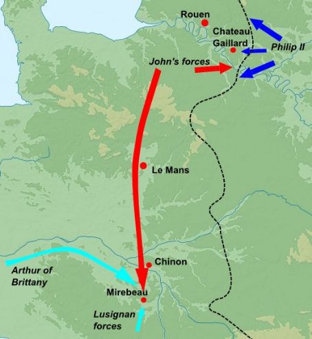 Battle of Mirebeau