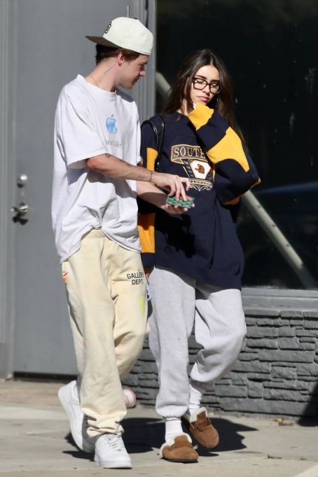 Madison Beer – Seen with boyfriend after Jimmy Kimmel show
