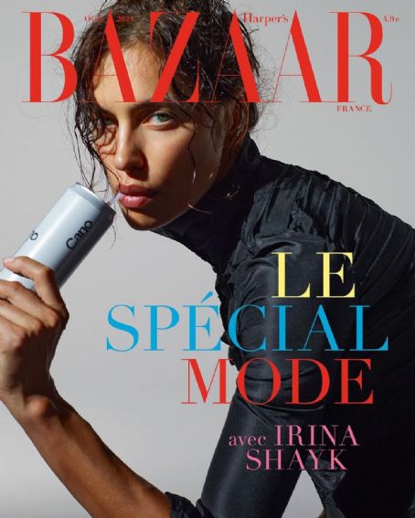 Irina Shayk, Harper's Bazaar Magazine October 2024 Cover Photo - France