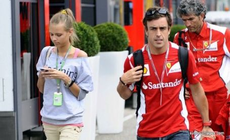 fernando alonso xenia tchoumitcheva