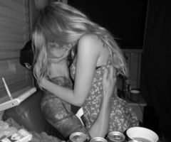 Ally Kelly and Ben Bruce