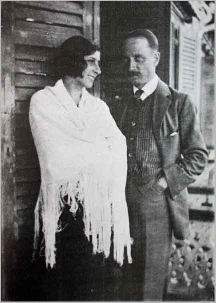 Baladine Klossowska and Rainer Maria Rilke