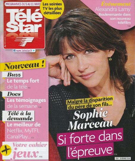 Sophie Marceau Magazine Cover Photos - List of magazine covers ...