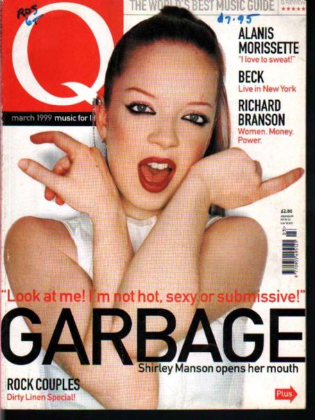 Garbage - Q Magazine Cover [United Kingdom] (March 1999)