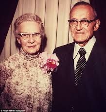 Glenn Hefner and Grace Caroline Hefner