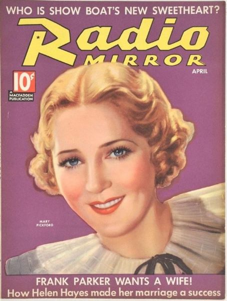 Radio Mirror Magazine Cover [United States] (April 1936)