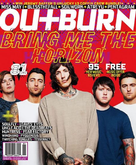 Oliver Sykes - Outburn Magazine Cover [United Kingdom] (November 2015)
