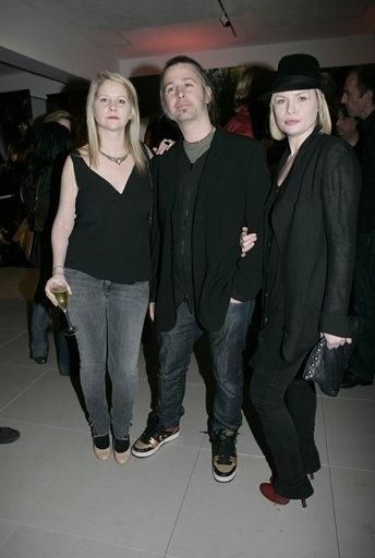 Jason Starkey and Flora Evans with Jason's sister Lee attend the Agent ...