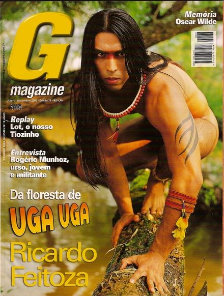 Ricardo Feitoza - G Magazine Cover Brazil (November 2000) .
