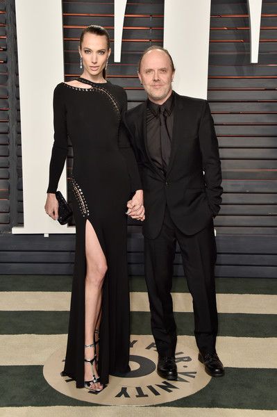 Lars Ulrich And Jessica Miller Fashion And Style Lars Ulrich And Jessica Miller Dress Clothes Hairstyle Famousfix