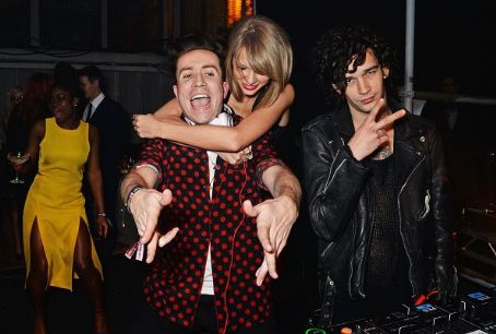 Matthew Healy and Taylor Swift