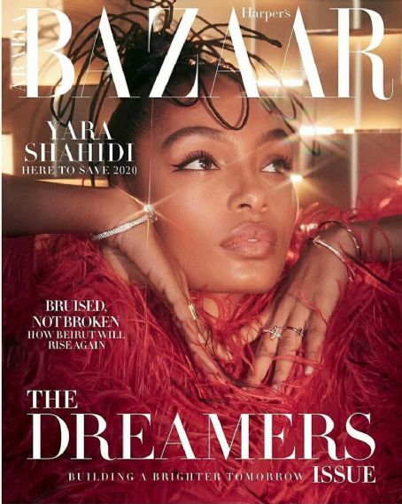 Yara Shahidi, Harper's Bazaar Magazine September 2020 Cover Photo ...