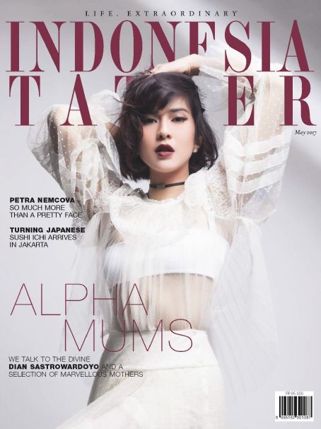 Dian Sastrowardoyo - Tatler Magazine Cover [Indonesia] (May 2017)