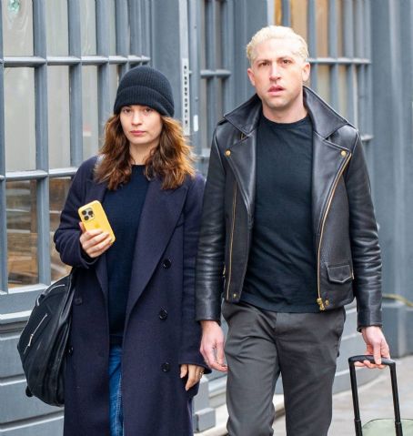 Lily James – Steps out with boyfriend Michael Shuman in Soho – London