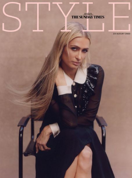 Paris Hilton - The Sunday Times:- Style Magazine Cover [United Kingdom] (23 August 2020)