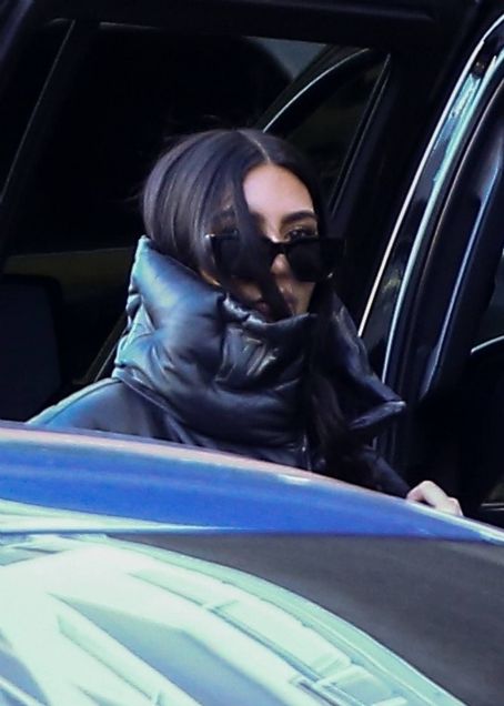 Kim Kardashian – Pictured while out in Miami Beach