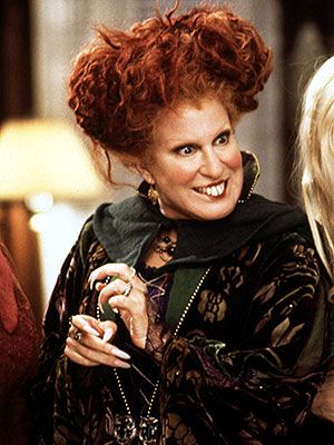 Bette Midler- as Winifred Sanderson