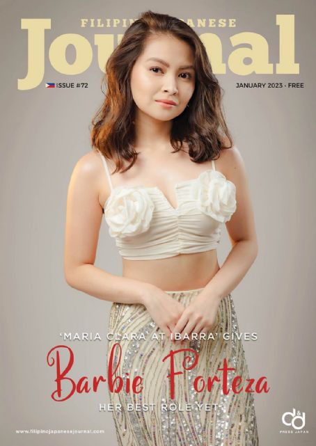Barbie Forteza - Filipino Japanese Journal Magazine Cover [Japan] (January 2023)