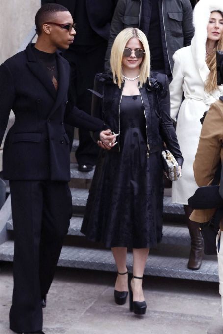 Avril Lavigne – Elie Saab Womenswear Fall Winter 2023-2024 show in Paris