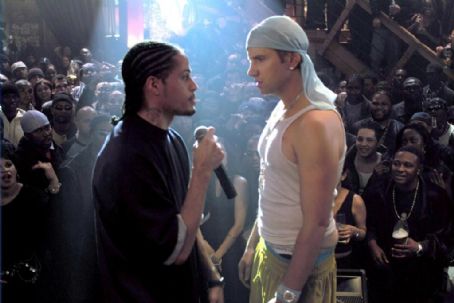 Felle Fel (left) and Jamie Kennedy in Warner Bros. Pictures hip-hop comedy 'Malibu's Most Wanted.'