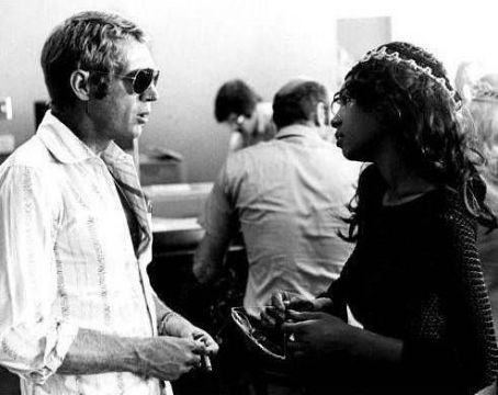 Mary Wilson and Steve McQueen