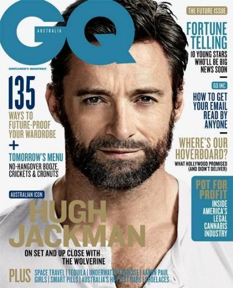 Hugh Jackman, GQ Magazine August 2013 Cover Photo - Australia