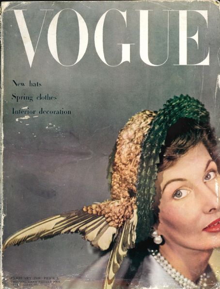 Barbara Goalen, Vogue Magazine February 1949 Cover Photo - United Kingdom