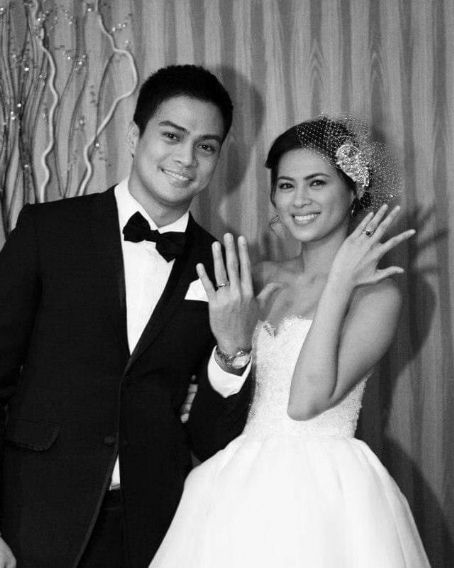 Marco Alcaraz and Precious lara Quigaman - Marriage