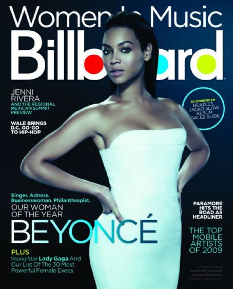 Beyoncé - Billboard Magazine Cover [United States] (10 October 2009)