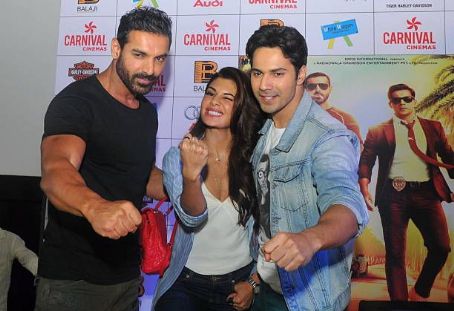 Star Cast Of Movie Dishoom Visits Indore For The Promotions