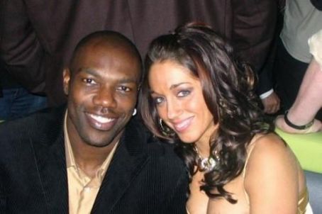 Terrell Owens and Candace Cabrera