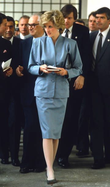 Princess Diana during a visit to Milan, Italy - 22 April 1985 - FamousFix
