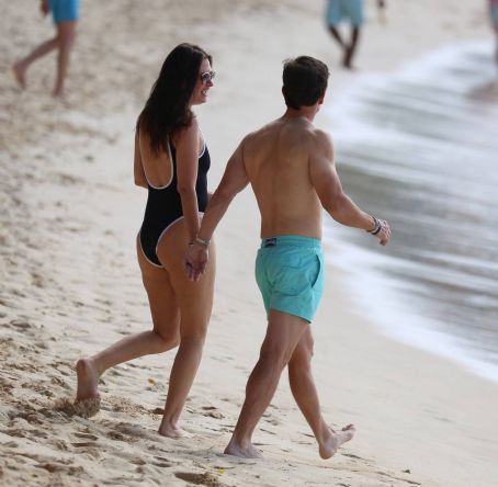 Rhea Durham – Seen at the beach while on holiday in Barbados