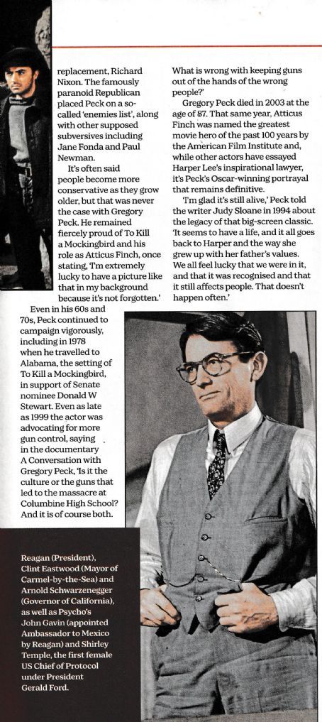 Gregory Peck - Yours Retro Magazine Pictorial [United Kingdom] (April 2025)