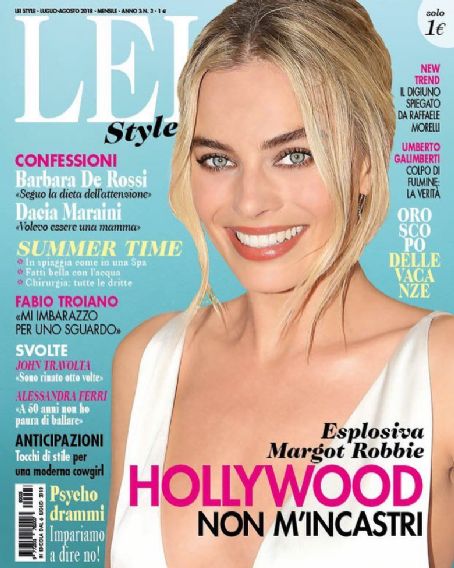Margot Robbie - Lei Style Magazine Cover [Italy] (August 2018)