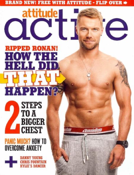 Ronan Keating, Attitude Active Magazine April 2010 Cover Photo - United ...