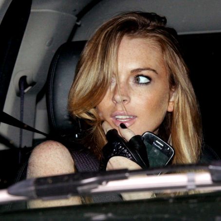 Lindsay Lohan Has a Mr Chow Night
