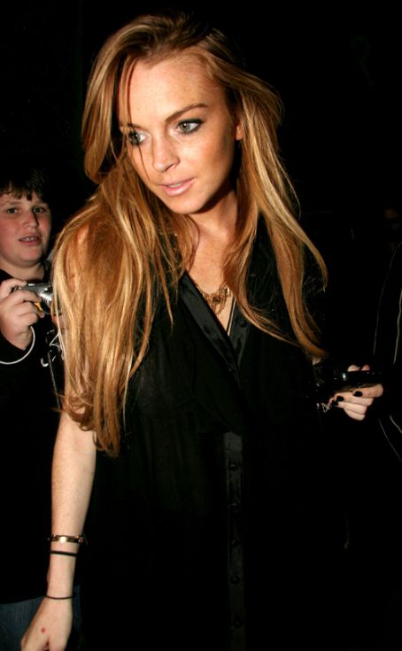 Lindsay Lohan Has a Mr Chow Night