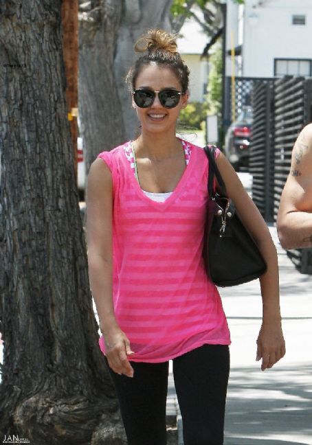 Jessica Alba At The Gym In West Hollywood April 30 2014 Famousfix 1178