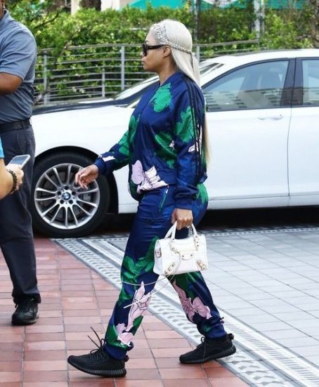 Blac Chyna and Rob Kardashian Leaving The SLS Hotel in Miami Beach, Florida - May 14, 2016