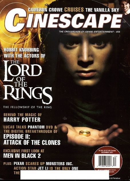 Elijah Wood - Cinescape Magazine [United States] (December 2001)