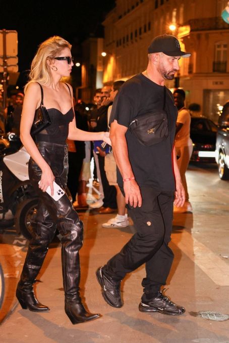Stella Maxwell – With Riccardo Tisci at GQ and Levi’s Paris Fashion Week Party in Paris