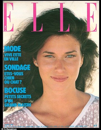 Rosemary Mcgrotha Elle Magazine August 1979 Cover Photo France 