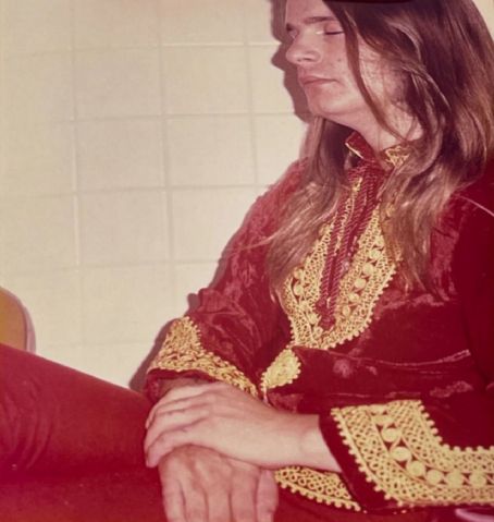 Ozzy Osbourne backstage at Long Beach Arena, California - September 7, 1975