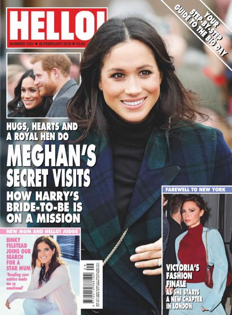 Meghan Markle, Hello! Magazine 26 February 2018 Cover Photo - United ...