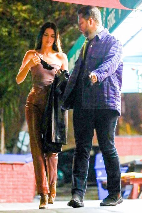 Kendall Jenner – Out with her friend Derek Blasberg at Delilah in West Hollywood