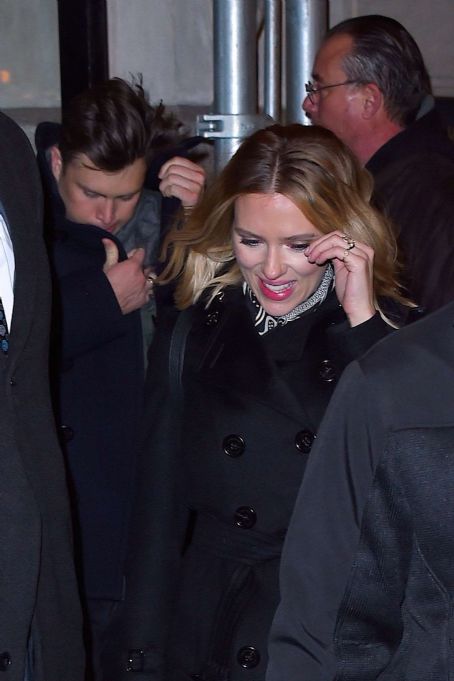 Scarlett Johansson – Leave the SNL after-party in NYC | Scarlett ...