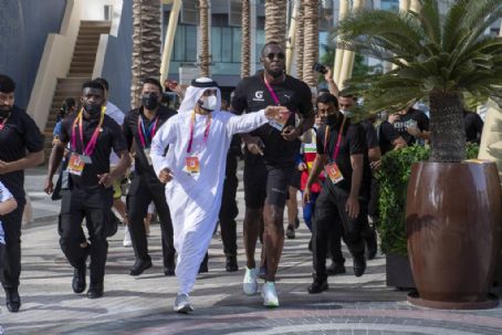 Gatorade® Ambassador Usain Bolt Spends The Day At Expo 2020 Dubai