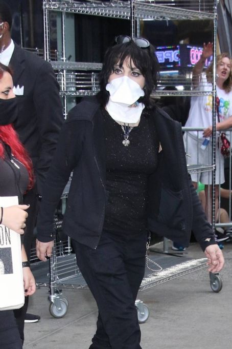 Joan Jett – Pictured after appearance on Good Morning America in New York
