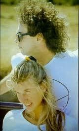 Gustavo Cerati and Belen Edwards